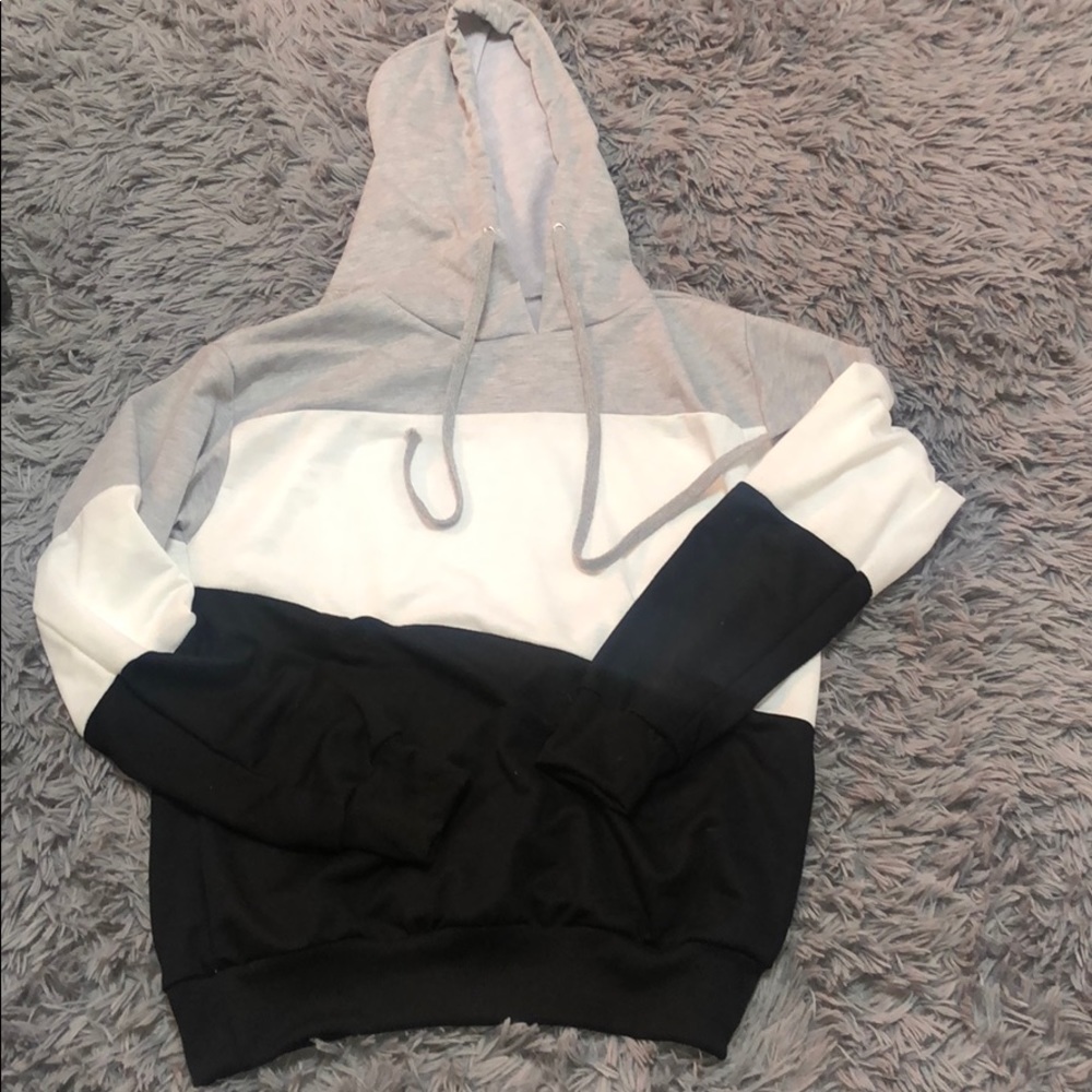 hooded shirt